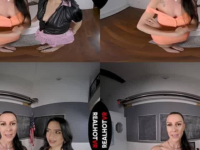Dominating Big Tits Teacher Helps Me Last Longer With My Stepsister - RealHotVR