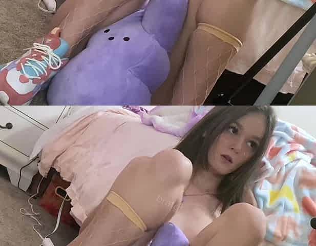 Cute brunette amateur babe sosha masturbating