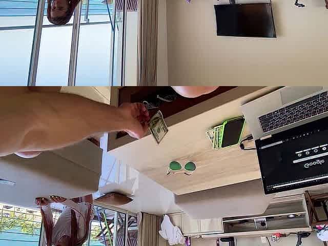 Room Service Shy Youthful Hotel Maid drilled by pervert guest for cash - Mia Bandini