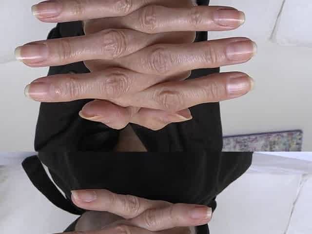 Hand Fetish and Natural Fingernails, Black Dress, JOI, Lady Victoria Valente