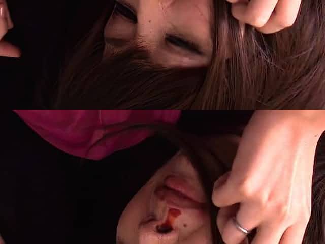Milf Lesbian anally fisted by a busty Asian