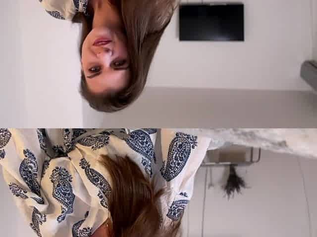 Hot MILF Step Mother Put Her Virgin Step Son to Sleep While Doing Handjob and Made His Big Cock Cum in Hotel Room