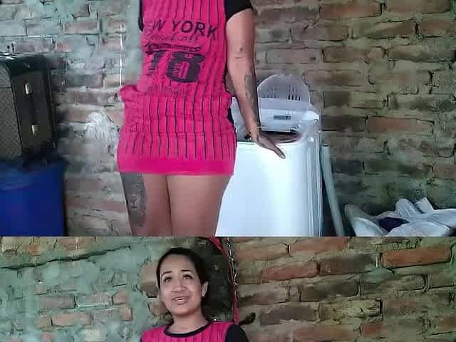 por lavar su ropa en agradecimientos me sube el vestido y me hace sexo blowjob