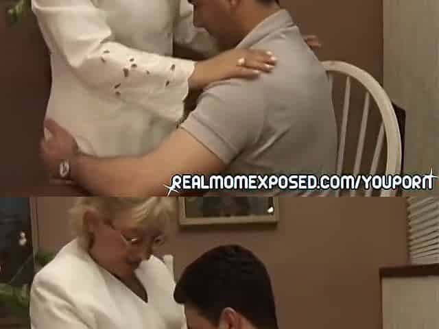 Aged woman boned for real