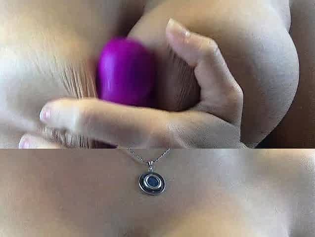 Big boobs milf masturbates with her dildo