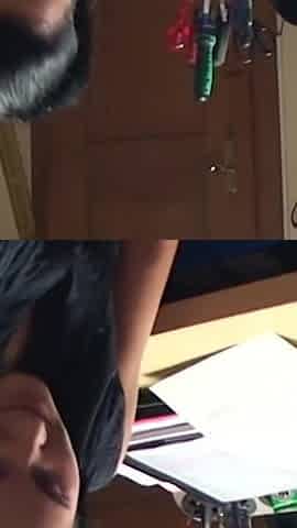 Young Student Chiara Gets the Sperm From the Director