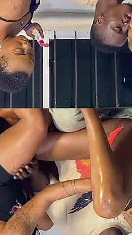 Caught My Husband and Our Lounge Cleanner Fucking and I Joined in