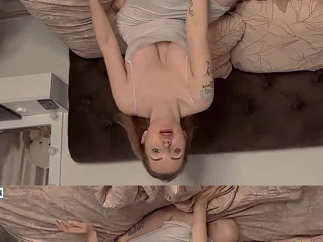 When awake, the stepmother ensues her instincts - a horny gonzo porn experience!