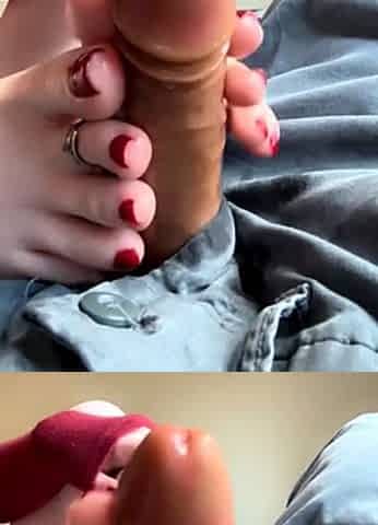 Black Amateur Explore Hot Foot Fetish