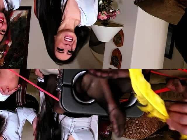 Lesbian girls foot fetish