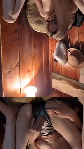 Masturbating In Silver Shorts Movie scene two