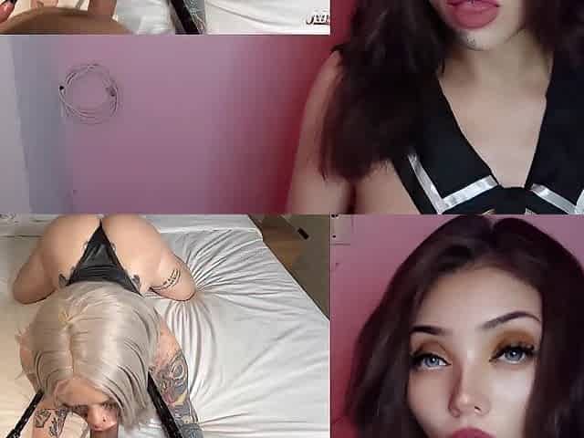 Screwing a sexy older golden-haired in the butt