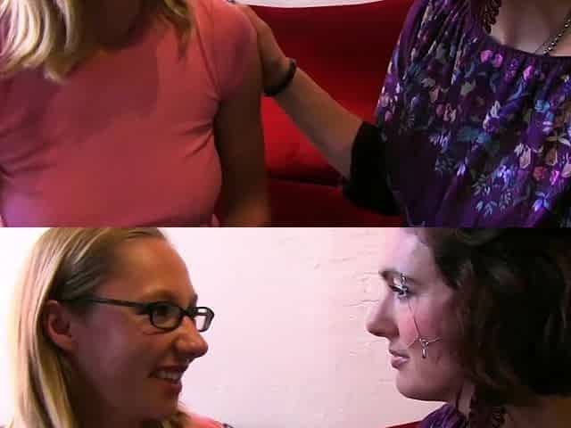 Amateur homemade video of lesbians Maggie Mayhem and Sadie Lune