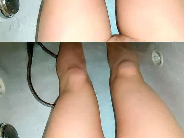 Young amateur teen in solo masturbation getting kinky