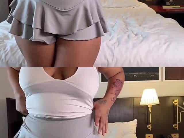 Thick Afro Ebony Hazel Haze Fucked On An Interracial Casting