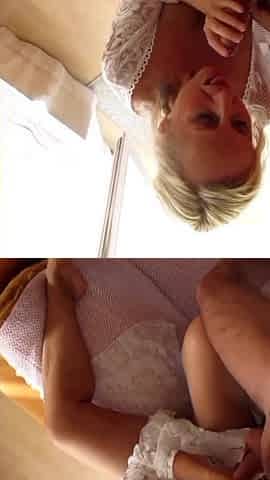 Amateur Blonde Mature Wife Enjoys Sex After Walk