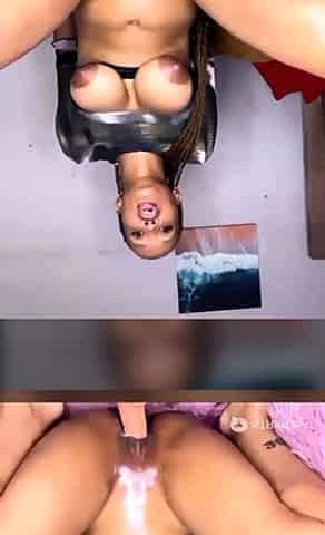 Hot Black Maid Does Some Webcam Black and Ebony