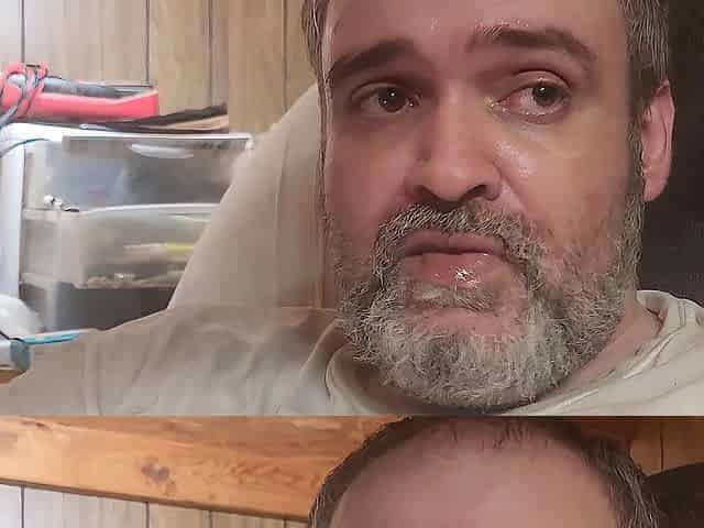 Me Gargling a Mouthful of Cum