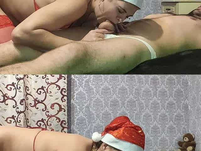 Snow Girl Blowing and Getting Fucked