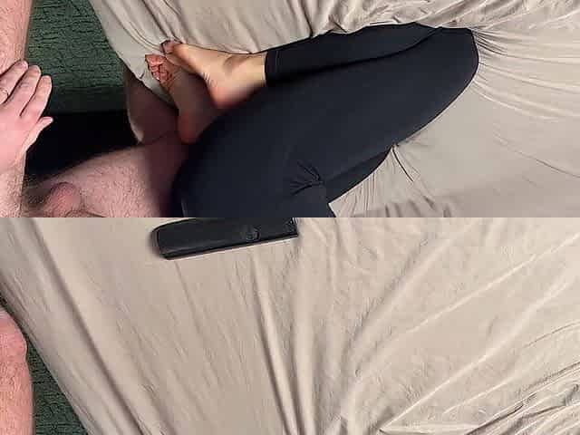 I thought his butt couldn't take it. An amateur pair is engaged in pegging. Enjoyable pegging