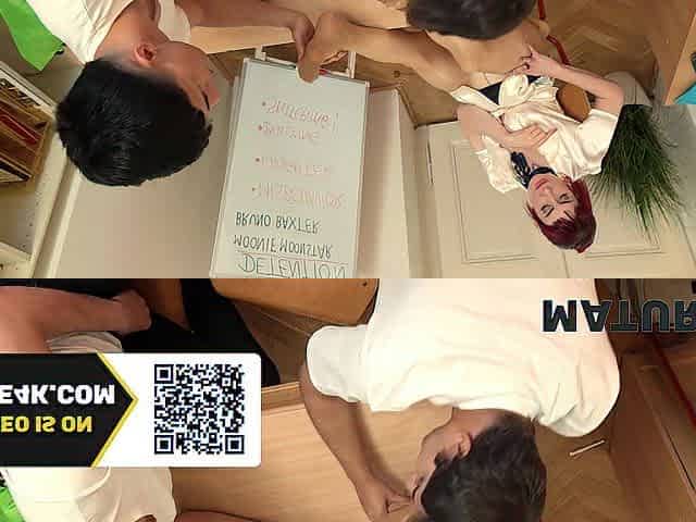 MATURE4K. Redhead mother I'd like to fuck principal is screwing her student