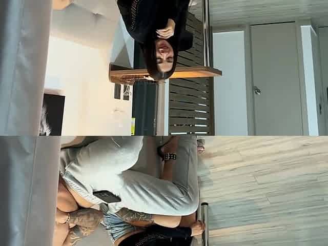 I fuck my step brother's girlfriend when he leaves us alone - Danner Mendez & Silvana Lee.
