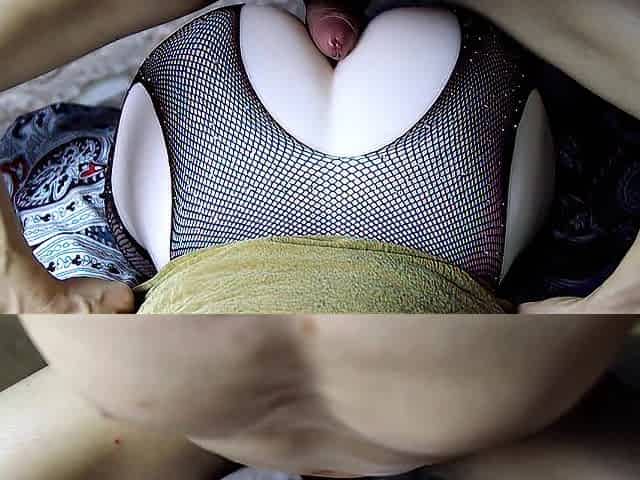Overspread her giant round butt with a fountain of jizz and continued to bang her dark hole!