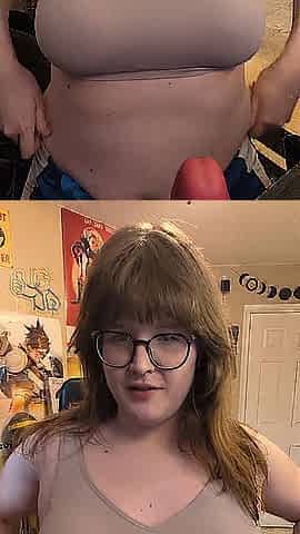 Curvy redhead practicing fellatio and lactation with a vibrator