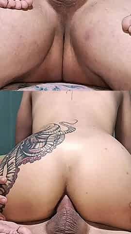 Huge Ass Bouncing in Cowgirl on Big Cock