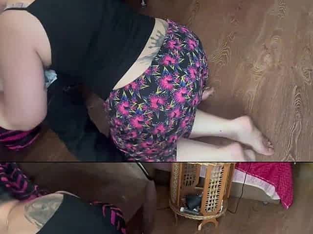 Hot Stepmom Sex with Stepson - Hot Blowjob with Facial Cumshot and Hard Anal Sex