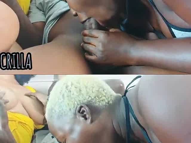 REAL QUEEN DIVA AND LIZZY BABY SHARING PALATABLE DICK - ROYAL GUTSY KING