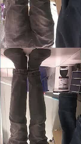 Wetting my jeans afresh