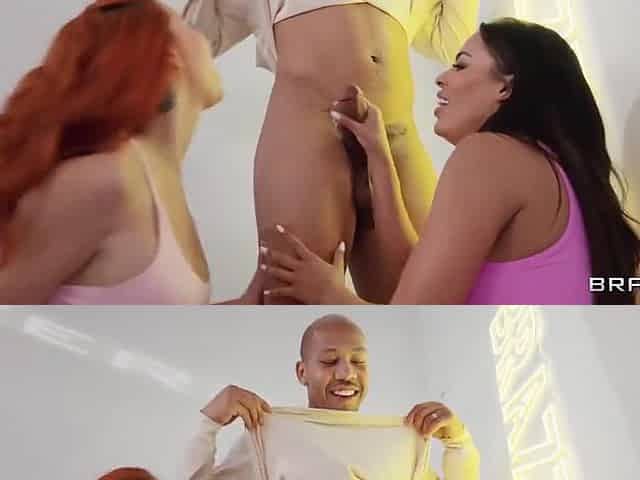 Luna Star And Sinatra Monroe - Doggystyle Porn With Horny And From Exxtra