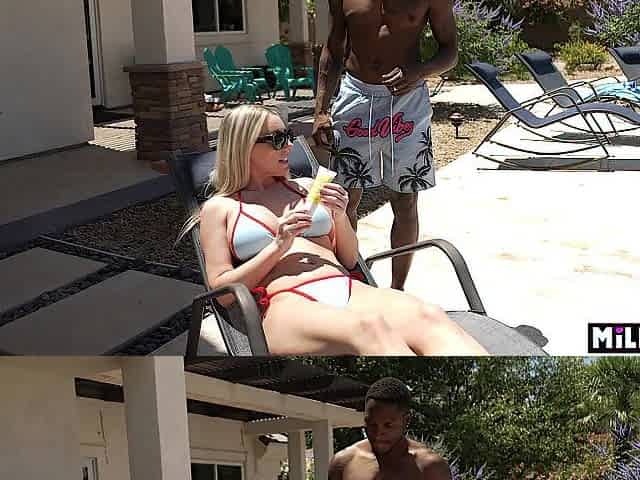 Hawt mother I'd like to fuck bangs hawt stranger on vacation by the pool