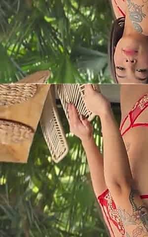 Fucking on the Table with the Beautiful Young Colombian Anna Cherry7!