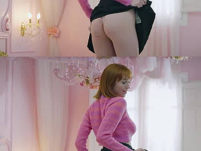 Redhead Yeri Blue and Lilly Mays in steamy action