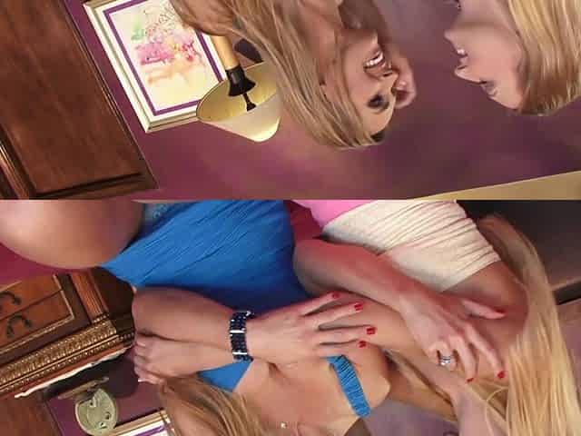 Tanya Tate and Natalia Starr in steamy lesbian action, licking and more
