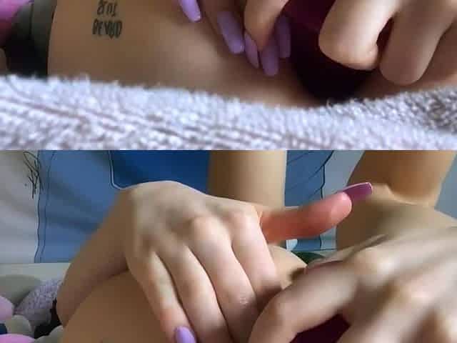 Romanian amateur webcam teen masturbate