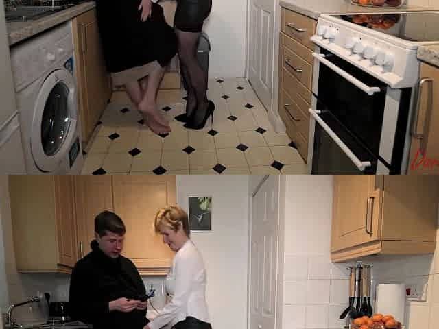 Kitchen Anal Joy