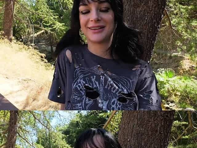 Goth Girl LYSAGNA DELRAY Gets A Grungy Fuck