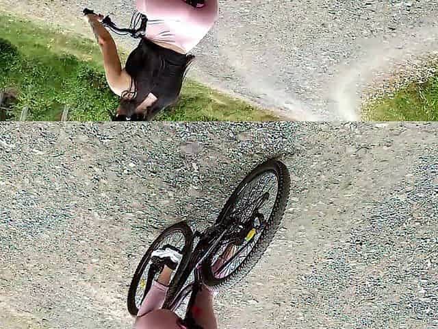 Bike ride ended with hard sex in the centre of the forest with my recent ally.