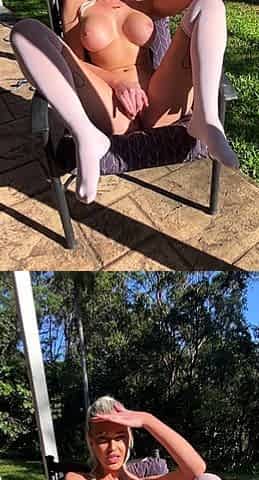 Big boobs milf masturbates with her dildo