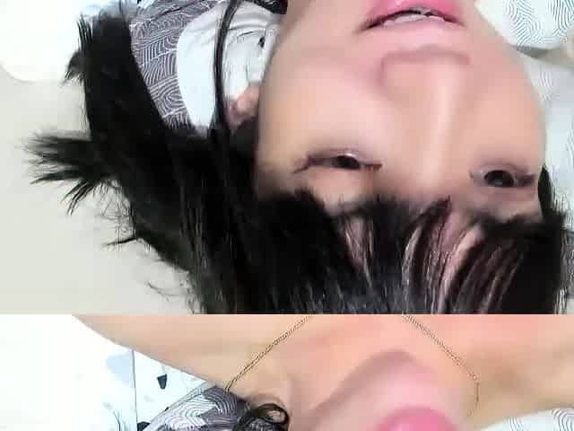 Great close up in japanese teen blowjob pov