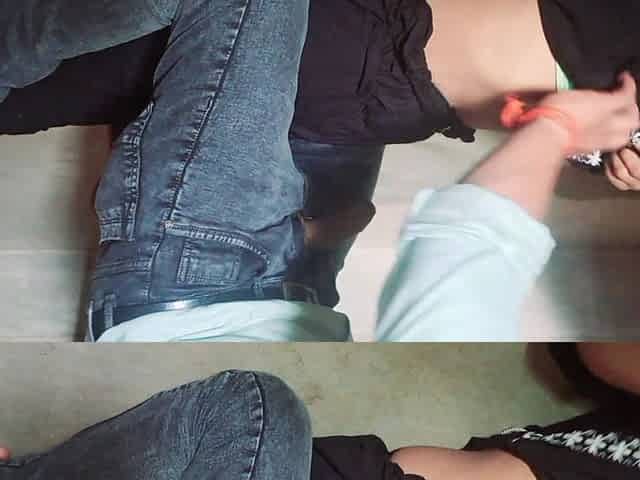 Swathi Naidu Teaching Young Boy in Tamilnadu