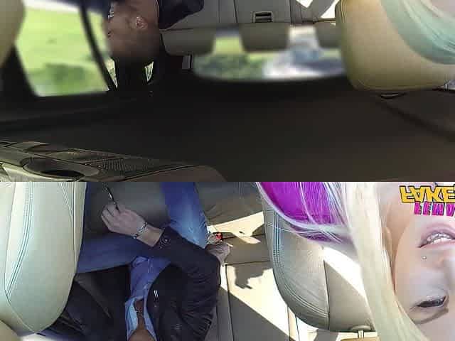 Italian Stallion Fucks Big Boobs Blonde Driver