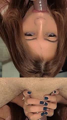 Sexy Latina Insurance Agent Gives Me the Full Package and Eats My Cum Breaking the Condom