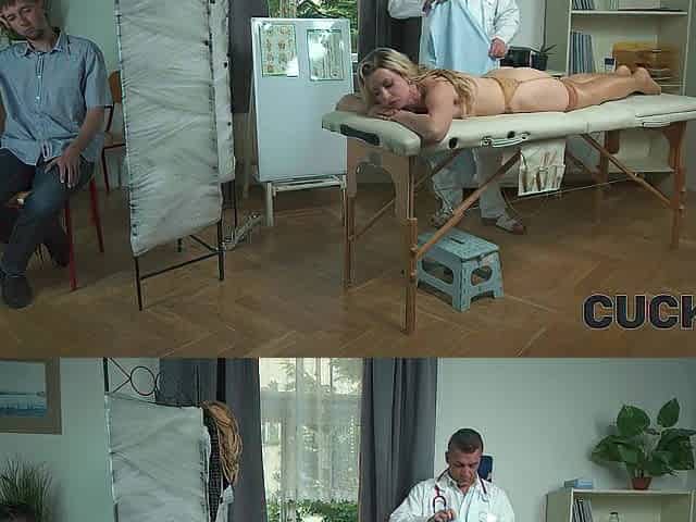 CUCK4K. Doctor hunted her snatch down