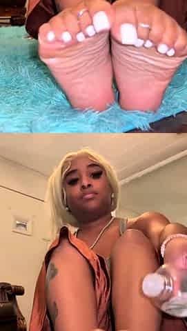 Hot Black Maid Does Some Webcam Black and Ebony
