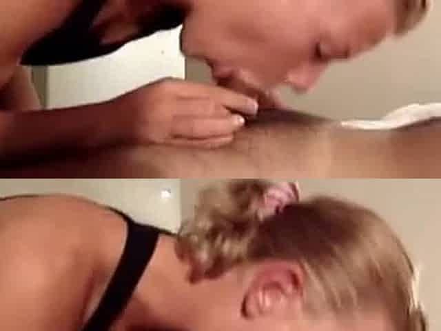 Kathi liebt es, Cum zu schlucken - Deutscher Amateur-Blowjob