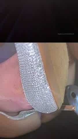 Close up anal toying